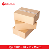  EXK3 - 20x15x15 cm - Hộp Giấy Carton 