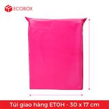  100 Túi/Pack Nilon giao hàng ET0H - 30x17 cm 