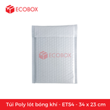  ETS4 - 34x23 cm - Túi Poly Lót Bóng Khí 