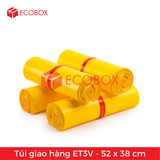  100 Túi/Pack Nilon giao hàng ET3V - 52x38 cm 