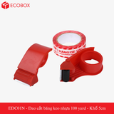  EDC01N - Dao cắt băng keo nhựa 100 yard - Khổ 5cm 