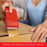 EDC01N - Dao cắt băng keo nhựa 100 yard - Khổ 5cm 