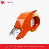  EDC02S - Dao cắt băng keo sắt 200 yard - Khổ 5cm 