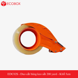  EDC02S - Dao cắt băng keo sắt 200 yard - Khổ 5cm 