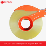  EDC02S - Dao cắt băng keo sắt 200 yard - Khổ 5cm 