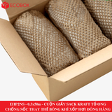  EHP2NS - 0.3x50m - CUỘN GIẤY SACK KRAFT TỔ ONG CHỐNG SỐC THAY THẾ BÓNG KHÍ XỐP HƠI ĐÓNG HÀNG 
