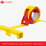  EBK5V - Băng keo màu - Vàng - Khổ 4.8cm - 6 cuộn/ 1kg/ cây 