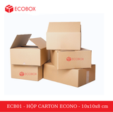  EEC01 - 10x10x8 cm - Hộp Carton Siêu Tiết Kiệm ECONO 