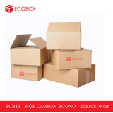 EEC11 - 20x10x10 cm - Hộp Carton Siêu Tiết Kiệm ECONO 