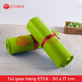  100 Túi/Pack Nilon giao hàng ET0X - 30x17 cm 