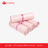  ET21HD - Túi nilon đóng hàng - Hồng đào - 32x45cm 