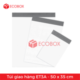  100 Túi/Pack Nilon giao hàng ET3A - 50x35 cm 