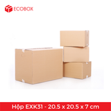  20 Hộp Carton EXK31 - 20.5x20.5x7 cm 