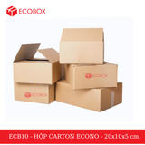  EEC10 - 20x10x5 cm - Hộp Carton Siêu Tiết Kiệm ECONO 