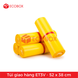  100 Túi/Pack Nilon giao hàng ET3V - 52x38 cm 