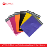  ET2XL2 - 20x30 cm - Túi nilon đóng hàng - 2 lớp - Xanh lá 