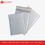  ETS3 - 26.5x18cm - Túi poly chống sốc - Trắng xám 
