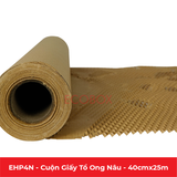  EHP4N - 0.4x25 m - Cuộn Giấy Tổ Ong Nâu Chống Sóc Đóng Hàng 
