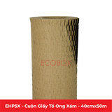  EHP5X - 0.4x50 m - Cuộn Giấy Tổ Ong Xám Chống Sóc Đóng Hàng 
