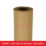  EHP8N - 0.5x50 m - Cuộn Giấy Tổ Ong Nâu Chống Sóc Đóng Hàng 
