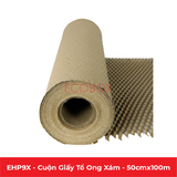  EHP9X - 0.5x100 m - Cuộn Giấy Tổ Ong Xám Chống Sóc Đóng Hàng 