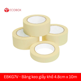  EBKG7V - Băng keo giấy khổ 4.8cm x 10m 