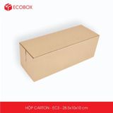  EC3 - 28.5x10x10 cm - Thùng hộp carton - Hộp cao 