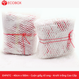  EHP6TC - 40cm x 100m - Cuộn giấy tổ ong - Kraft trắng Cao Cấp 