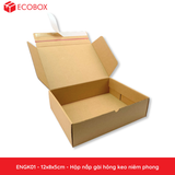  ENGK01 - 12x8x5cm - HỘP NẮP GÀI HÔNG KEO NIÊM PHONG 