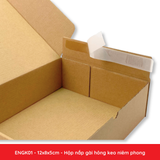  ENGK01 - 12x8x5cm - HỘP NẮP GÀI HÔNG KEO NIÊM PHONG 