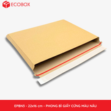  EPBN3 - 22x16 cm - PHONG BÌ GIẤY CỨNG MÀU NÂU 
