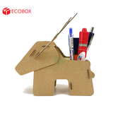  EFK03C - Đựng bút lắp ráp hình con hươu bằng giấy carton 