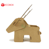 EFK03C - Đựng bút lắp ráp hình con hươu bằng giấy carton 