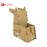  EFK03D - Đựng bút lắp ráp hình con ngựa bằng giấy carton 