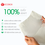  EHPB0T - Hộp giấy kraft tổ ong - Trắng - 0.2x50 m 