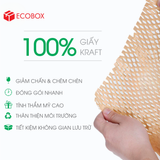  EHPB2N - Hộp giấy kraft tổ ong - Nâu - 0.3x50 m 