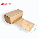  EHPB2N - Hộp giấy kraft tổ ong - Nâu - 0.3x50 m 