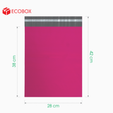  ET4HS2 - 28x42 cm - Túi nilon đóng hàng - 2 lớp - Hồng cánh sen 