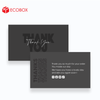  ECT01 - Card Thank you - Thiệp cảm ơn - C300 - Đen trắng - 9x5.4 cm [50 cái/pack] 