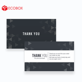  ECT03 - Card Thank you - Thiệp cảm ơn - C300 - Xanh trắng - 9x5.4 cm [50 cái/pack] 