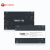  ECT03 - Card Thank you - Thiệp cảm ơn - C300 - Xanh trắng - 9x5.4 cm [50 cái/pack] 