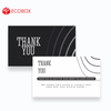  ECT04 - Card Thank you - Thiệp cảm ơn - C300 - Đen trắng - 9x5.4 cm [50 cái/pack] 