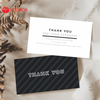  ECT05 - Card Thank you - Thiệp cảm ơn - C300 - Đen trắng - 9x5.4 cm [50 cái/pack] 