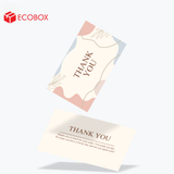  ECT07 - Card Thank you - Thiệp cảm ơn - C300 - In nhiều màu - 9x5.4 cm [50 cái/pack] 