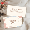 ECT07 - Card Thank you - Thiệp cảm ơn - C300 - In nhiều màu - 9x5.4 cm [50 cái/pack] 