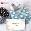  ECT07 - Card Thank you - Thiệp cảm ơn - C300 - In nhiều màu - 9x5.4 cm [50 cái/pack] 