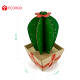  EFK04A - Cây xương rồng carton - Sao - 7x7x14 cm 