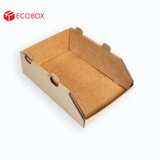  EKCG3 - Khay giấy chất cao tầng - Nâu - 30x20x15 cm 