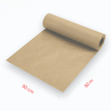  EGH1X - 0.5x50m - CUỘN GIẤY KRAFT GÓI HÀNG MÀU XÁM 