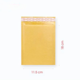  ETS1KV - Túi giấy Kraft chống sốc - Vàng nâu - 18x11,5 cm 